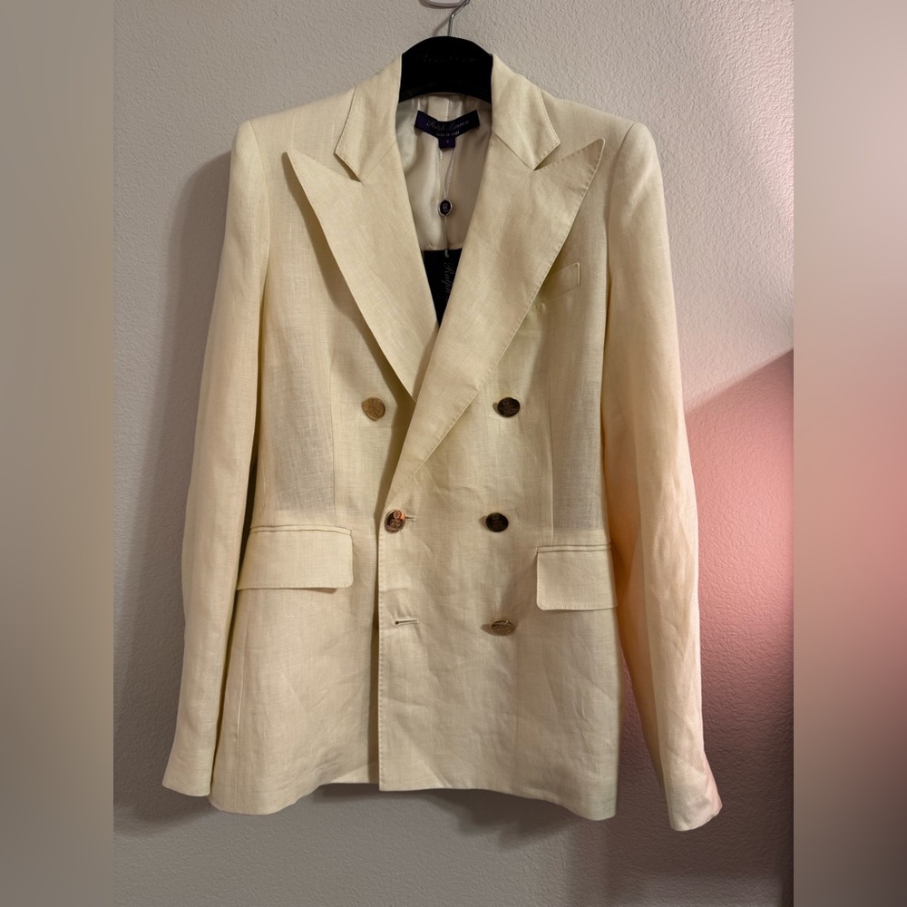 Ralph Lauren Collection Camden Linen Jacket - Picture 3 of 14